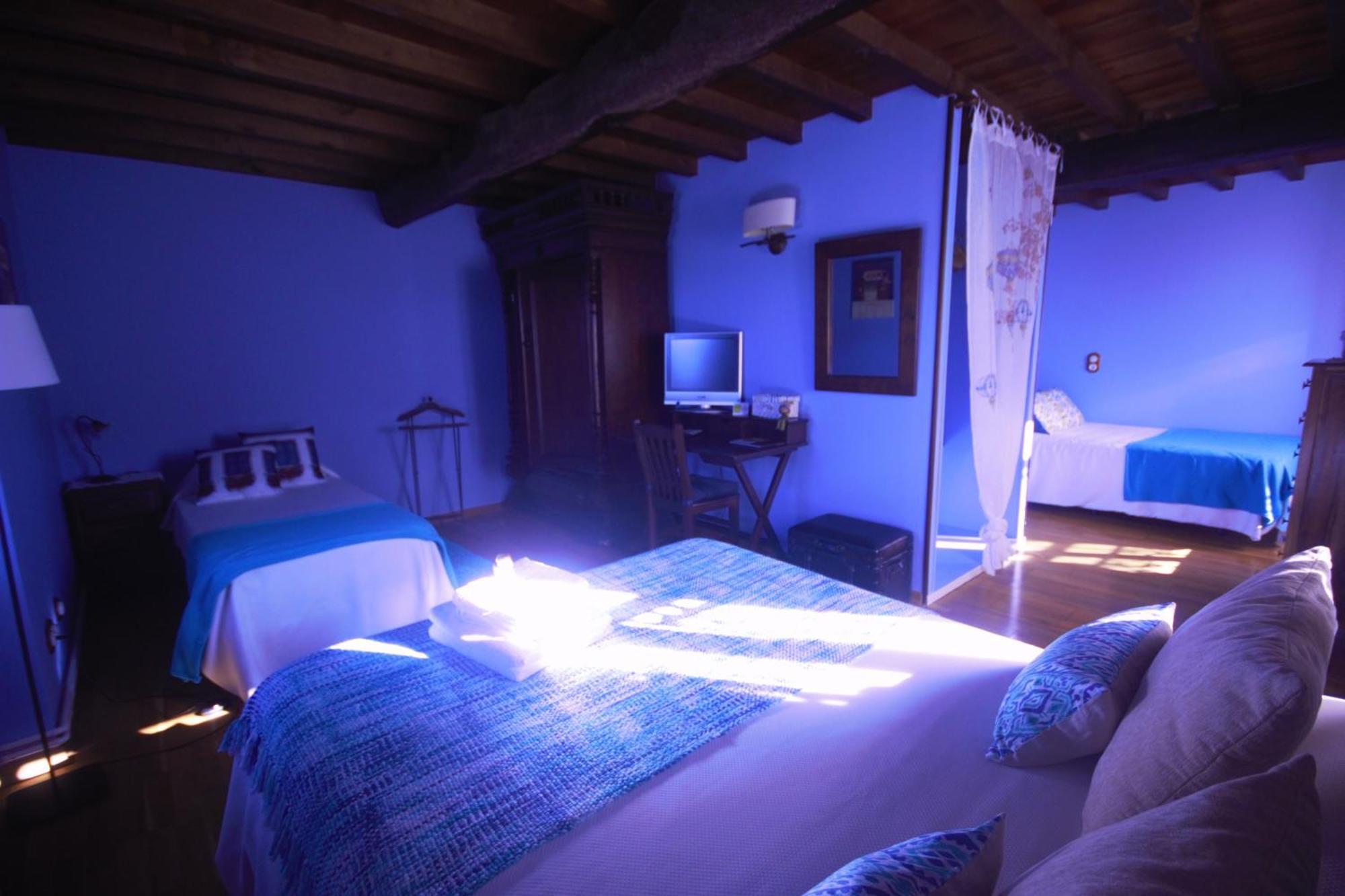 Os Tres Teixos Pension San Acisclo Kamer foto