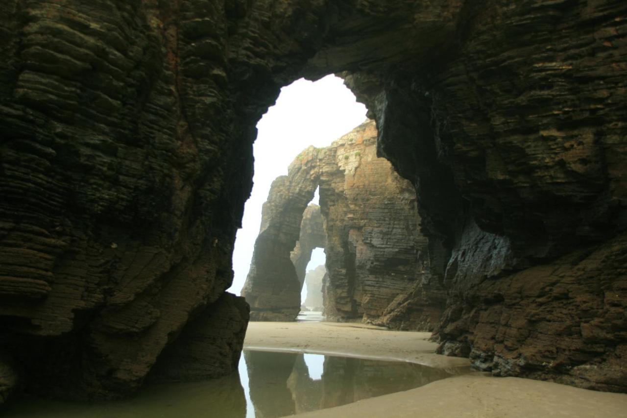 Os Tres Teixos Pension San Acisclo Buitenkant foto